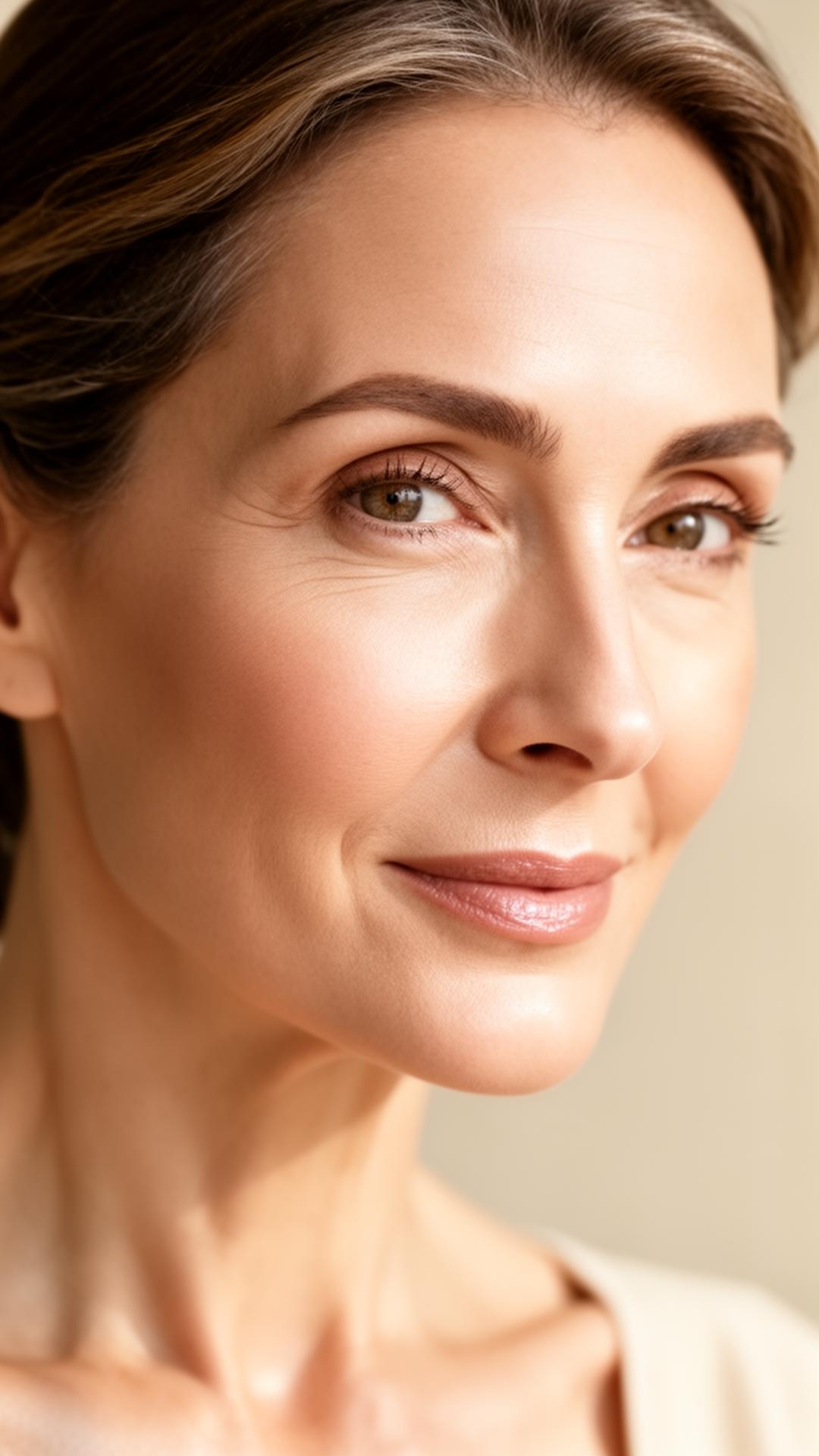 Natürliche, gepflegte Haut nach ästhetischer Behandlung bei EGO SKIN